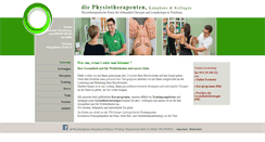 Desktop Screenshot of diephysiotherapeuten.com